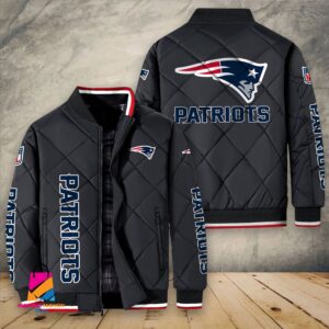 New England Patriots NFL Style Puffer Jacket For Fans