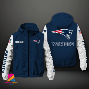 New England Patriots NFL Style Windbreaker Jacket For Fans