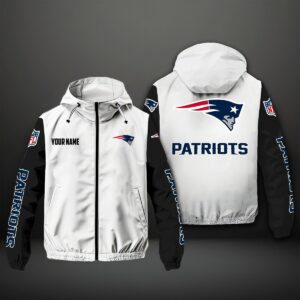 New England Patriots NFL Style Windbreaker Jacket For Fans
