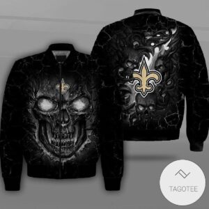 New Orleans Saints NFL Style Bomber Jacket For Fans