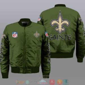 New Orleans Saints NFL Style Bomber Jacket For Fans