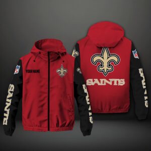 New Orleans Saints NFL Style Windbreaker Jacket For Fans