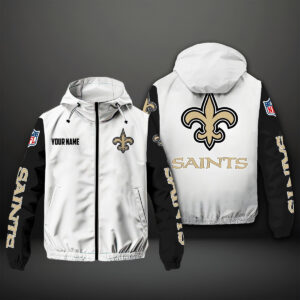 New Orleans Saints NFL Style Windbreaker Jacket For Fans