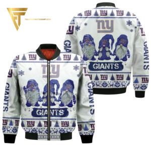 New York Giants NFL Style Bomber Jacket For Fans