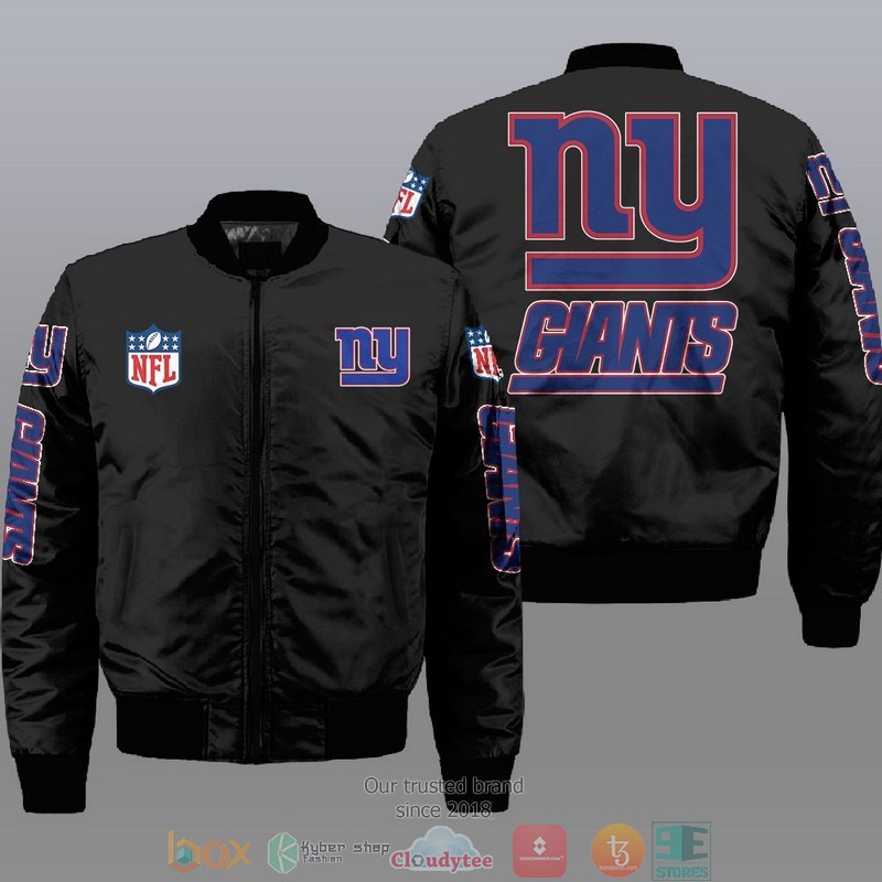 New York Giants NFL Style Bomber Jacket For Fans