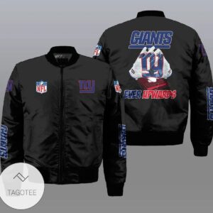 New York Giants NFL Style Bomber Jacket For Fans