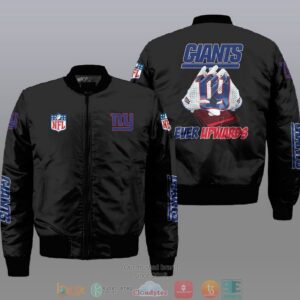 New York Giants NFL Style Bomber Jacket For Fans