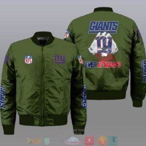 New York Giants NFL Style Bomber Jacket For Fans