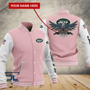 New York Jets NFL Style Baseball Jacket For Fan