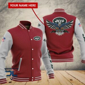 New York Jets NFL Style Baseball Jacket For Fan