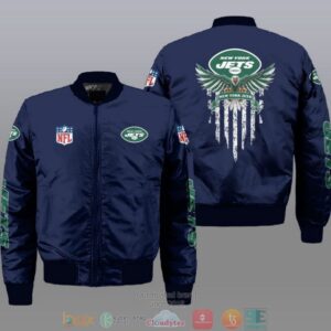 New York Jets NFL Style Bomber Jacket For Fans