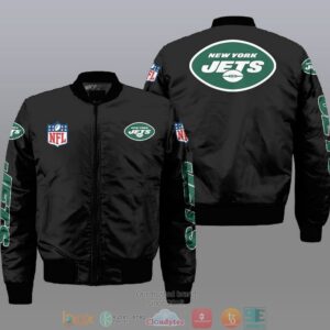 New York Jets NFL Style Bomber Jacket For Fans