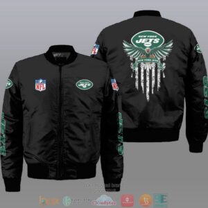 New York Jets NFL Style Bomber Jacket For Fans