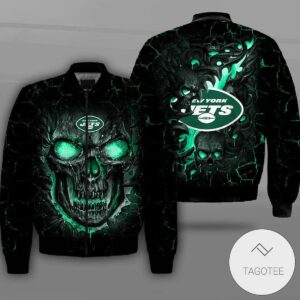 New York Jets NFL Style Bomber Jacket For Fans