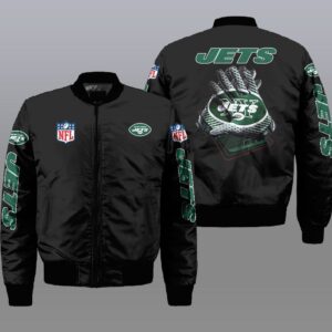 New York Jets NFL Style Bomber Jacket For Fans