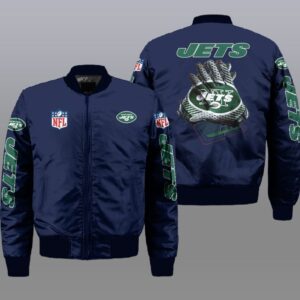 New York Jets NFL Style Bomber Jacket For Fans