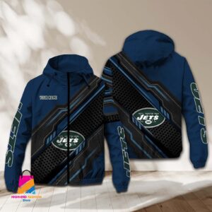 New York Jets NFL Style Windbreaker Jacket For Fans