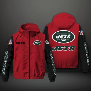 New York Jets NFL Style Windbreaker Jacket For Fans