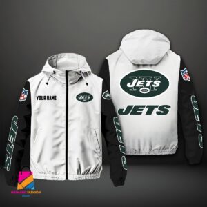 New York Jets NFL Style Windbreaker Jacket For Fans