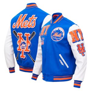 New York Mets MLB Style Baseball Jacket For Fans