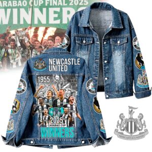 Newcastle United F.C. Premier League Denim Jacket Gift For Fans