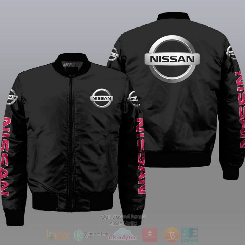 Nissan Car Style Bomber Jacket For Fans