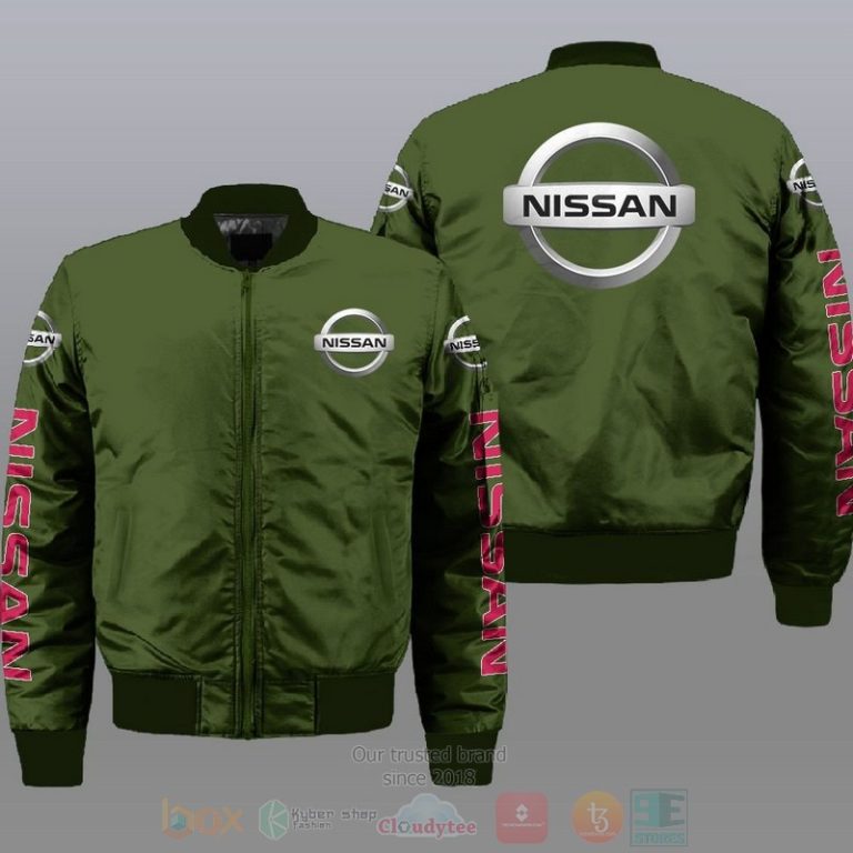 Nissan Car Style Bomber Jacket For Fans
