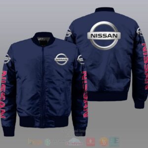 Nissan Car Style Bomber Jacket For Fans