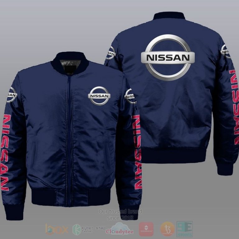 Nissan Car Style Bomber Jacket For Fans