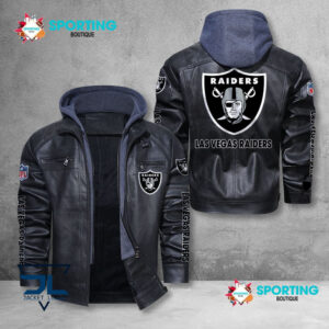 Oakland Raiders NFL Style Leather Jacket For Fans