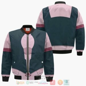 Ochako Uraraka Cosplay Costume My Hero Academia Mha Anime Style Bomber Jacket For Fans