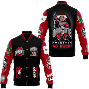Ohio State Buckeyes NCAA Style Baseball Jacket For Fans