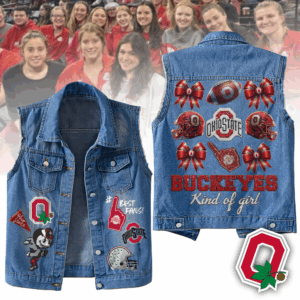 Ohio State Buckeyes NCAA Style Sleeveless Jacket For Fans