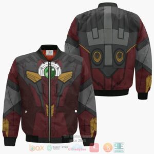 Oz 13Ms Gundam Epyon Mobile Suit Gundam Wing Anime Style Bomber Jacket For Fans