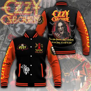 Ozzy Osbourne Music Style Baseball Jacket For Fans