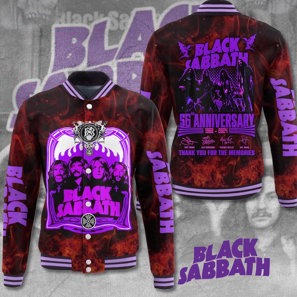 Ozzy Osbourne Music Style Baseball Jacket For Fans