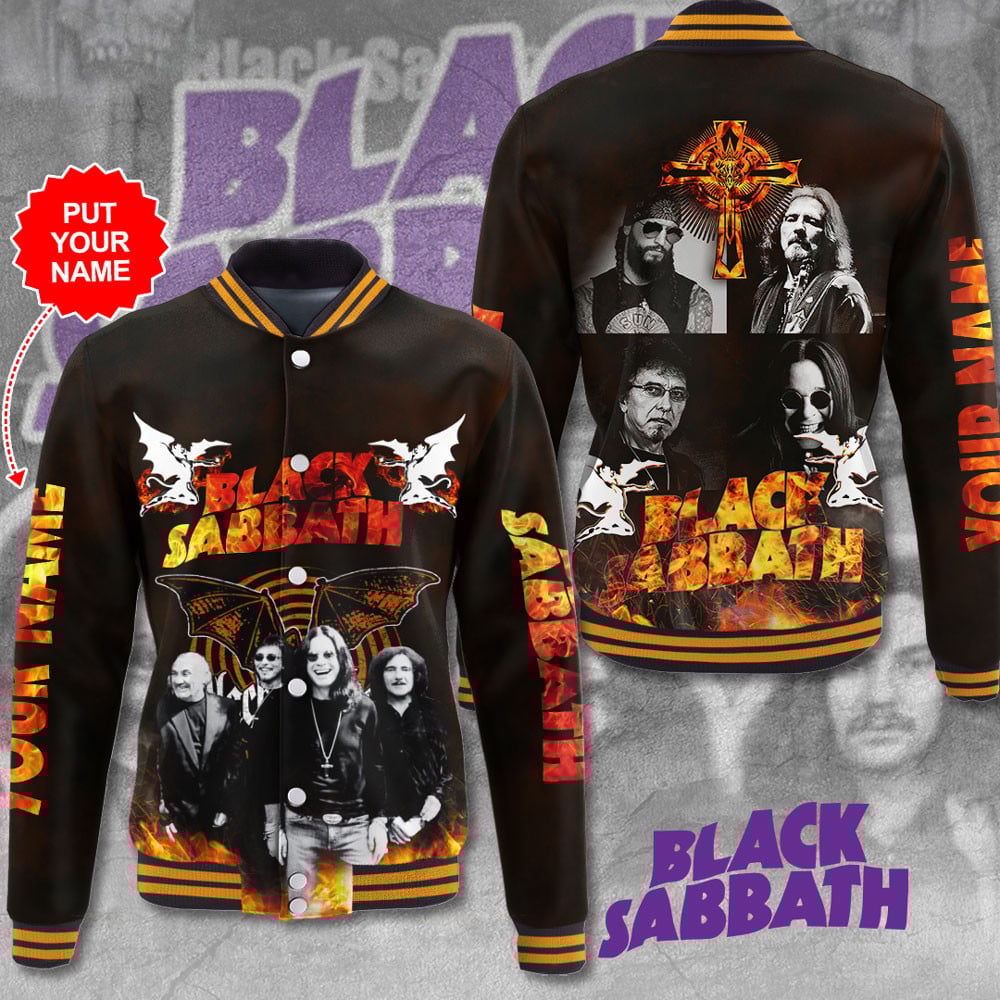 Ozzy Osbourne Music Style Baseball Jacket For Fans