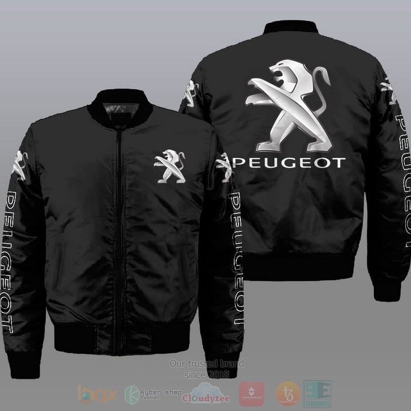 Peugeot Car Style Bomber Jacket For Fans