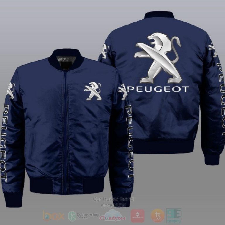 Peugeot Car Style Bomber Jacket For Fans