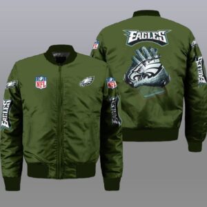 Philadelphia Eagles NFL Style Bomber Jacket For Fans