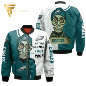 Philadelphia Eagles NFL Style Bomber Jacket For Fans