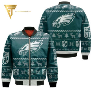Philadelphia Eagles NFL Style Bomber Jacket For Fans