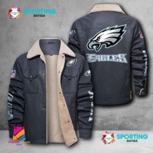 Philadelphia Eagles NFL Style Leather Jacket For Fans