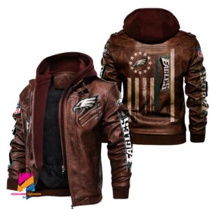 Philadelphia Eagles NFL Style Leather Jacket For Fan