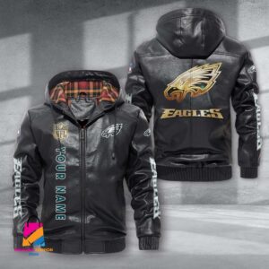 Philadelphia Eagles NFL Style Leather Jacket For Fans