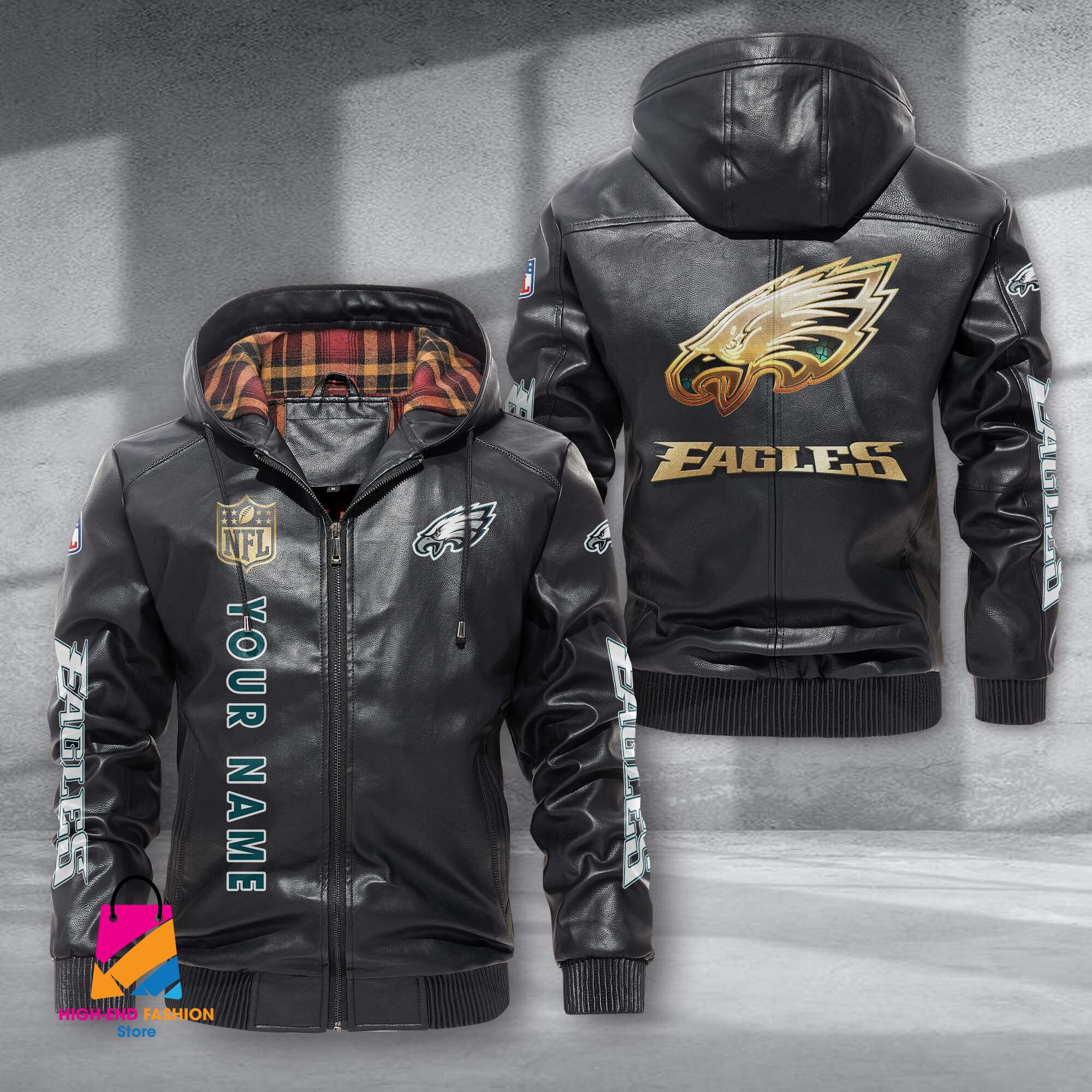 Philadelphia Eagles NFL Style Leather Jacket For Fans