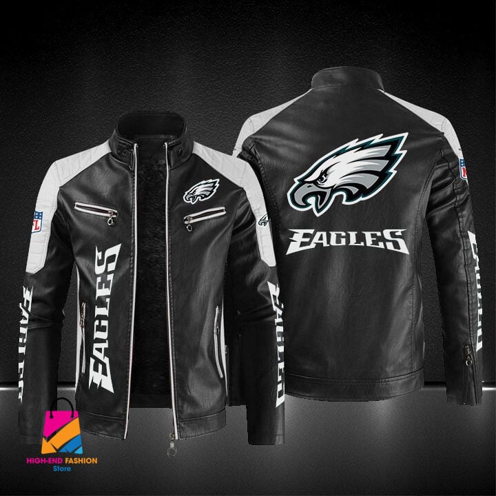 Philadelphia Eagles NFL Style Leather Jacket For Fans