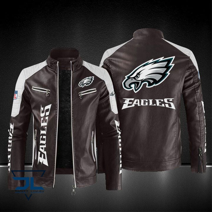 Philadelphia Eagles NFL Style Leather Jacket For Fans