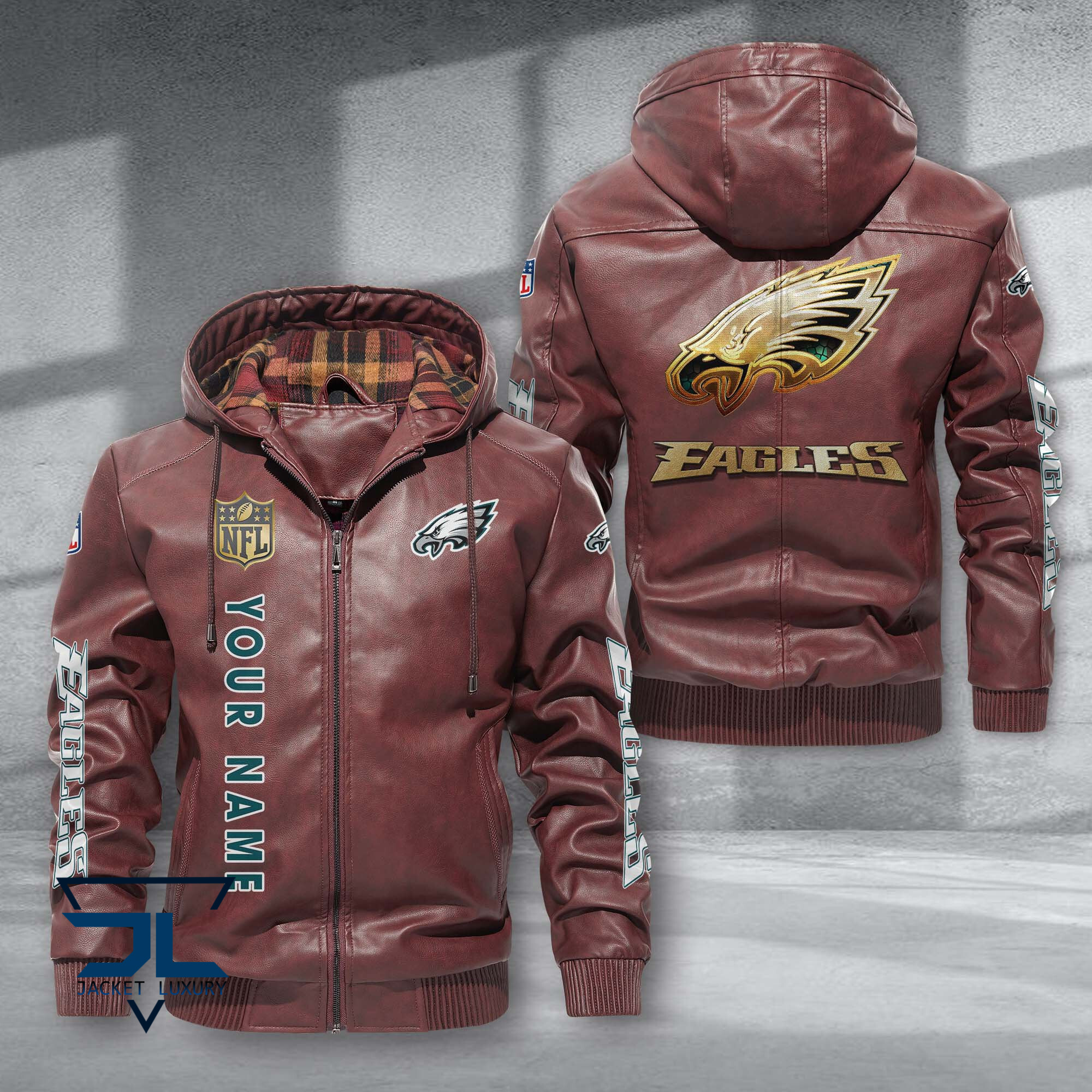 Philadelphia Eagles NFL Style Leather Jacket For Fans