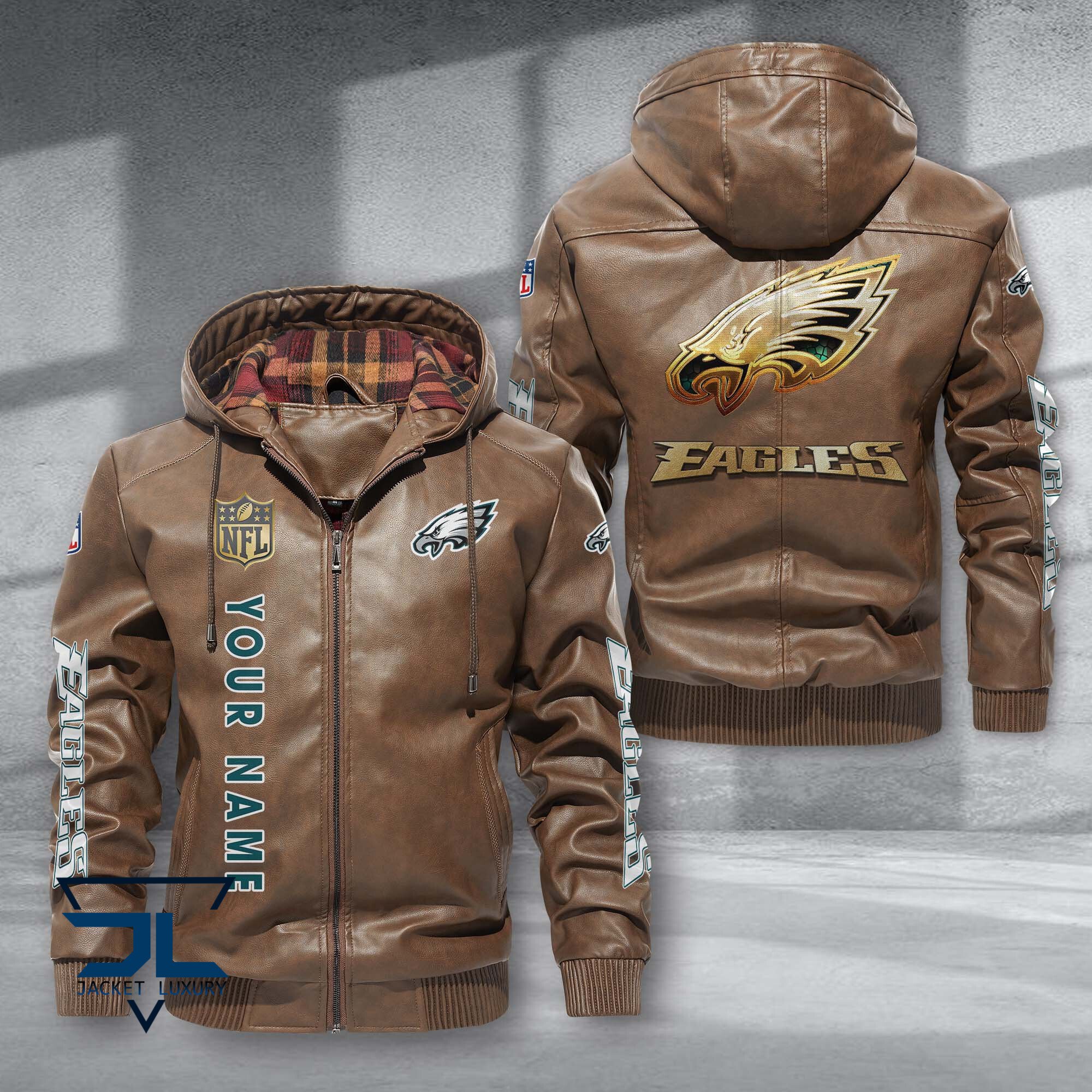 Philadelphia Eagles NFL Style Leather Jacket For Fans